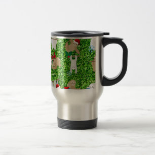 Taza De Viaje pereza de Navidad