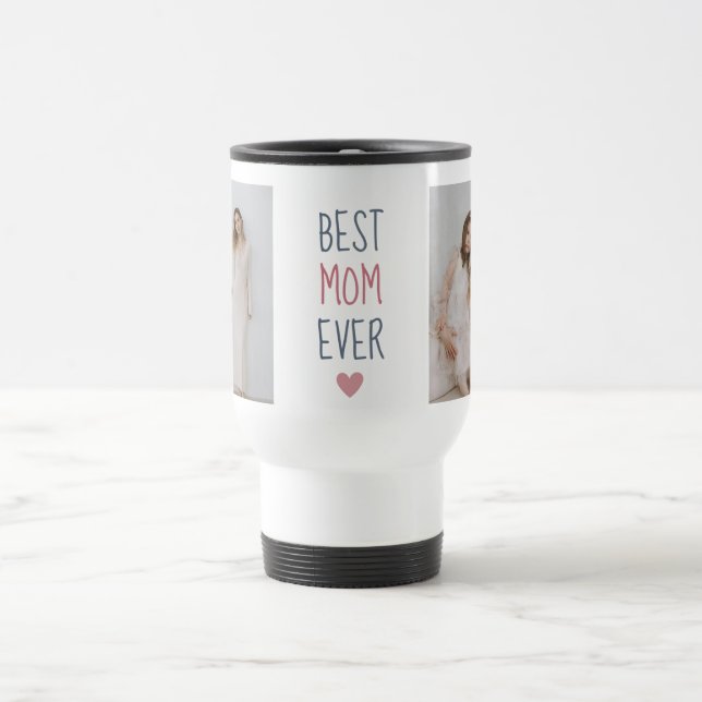 Taza De Viaje Perfecto mejor mamá de viaje personalizado (Centro)