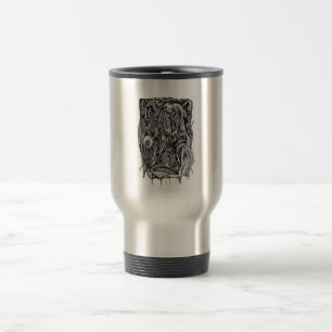 Taza De Viaje Perforado, por Brian Benson
