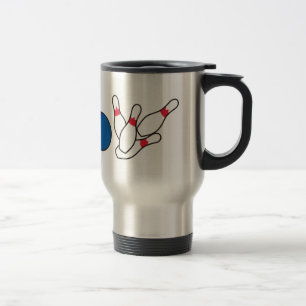 Taza De Viaje Pernos de bolos