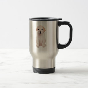 Taza De Viaje Perrito amarillo de Labrador