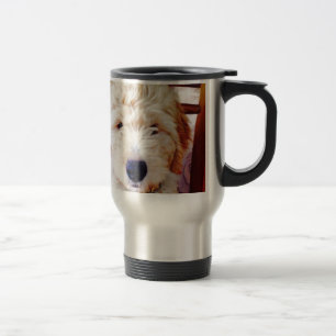Taza De Viaje Perrito de Goldendoodle