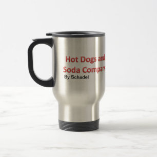 Taza De Viaje Perritos calientes y Soda Company