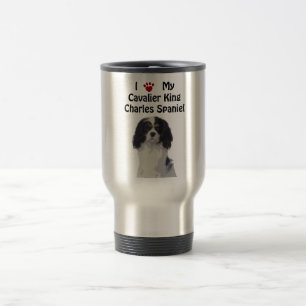 Taza De Viaje Perro de aguas de rey Charles arrogante