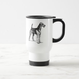 Taza De Viaje Perro de Airedale