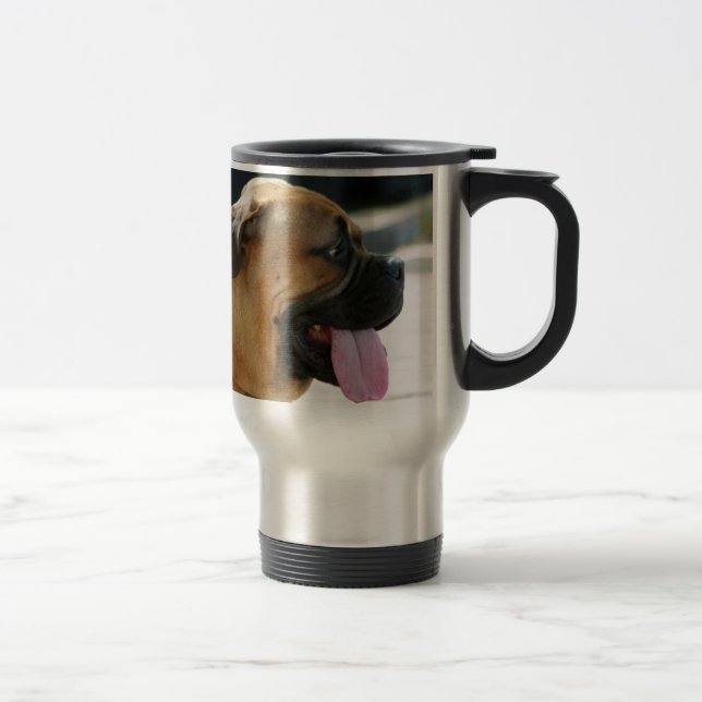 Taza De Viaje Perro de Bullmastiff (Derecha)