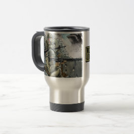 Taza De Viaje Perro de viaje de diseño para Vietnam Journal V3