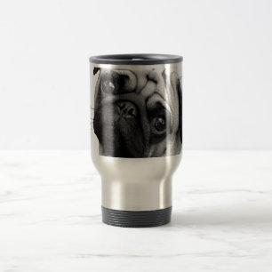Taza De Viaje Perro del barro amasado