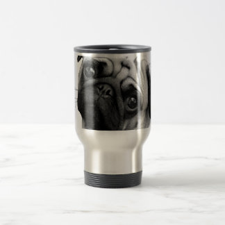Taza De Viaje Perro del barro amasado
