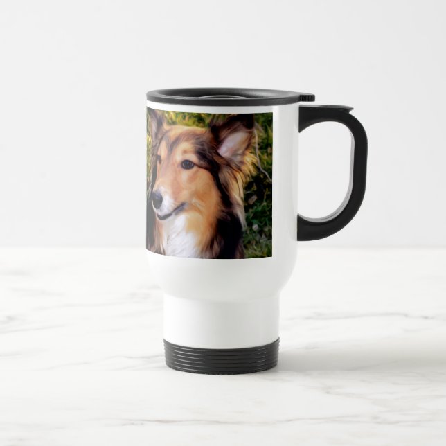 Taza De Viaje Perro del rescate (Derecha)