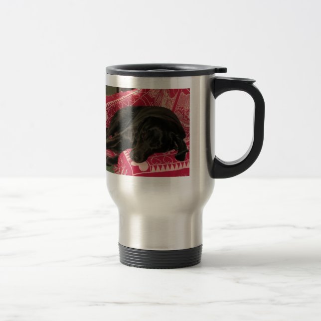 Taza de viaje Perro Dormilón (Derecha)