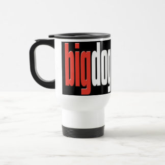 Taza De Viaje Perro grande. Perro superior. Queso grande. Boss.