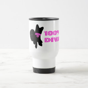 Taza De Viaje Perro lindo es una diva