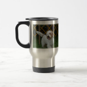Taza De Viaje Perro magnífico dulce del afloramiento