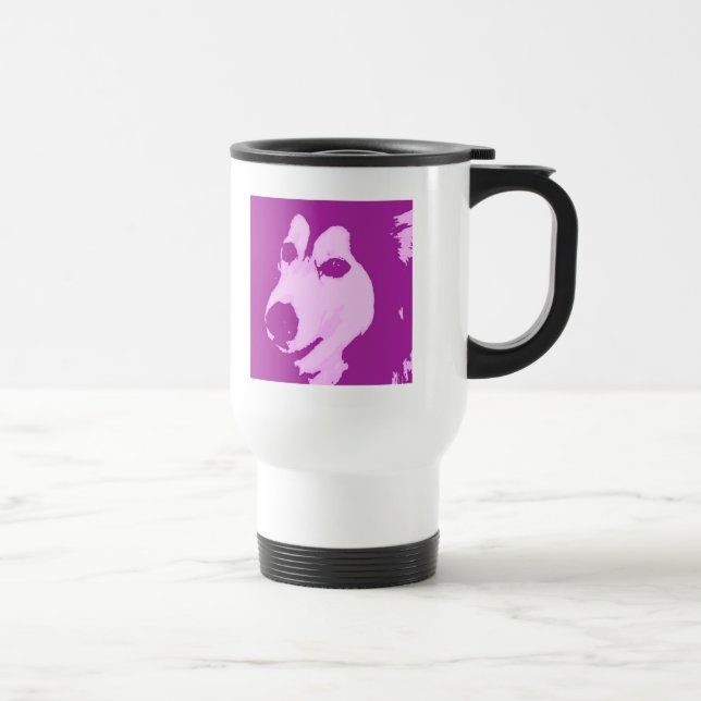 Taza De Viaje Perro Malamute (Derecha)