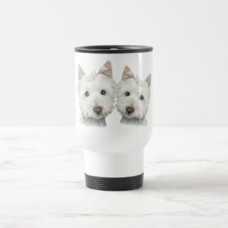 Taza De Viaje Perros lindos de Westie