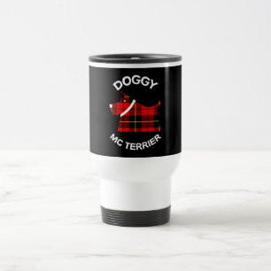 Taza De Viaje Perros Terrier de Escocia Territorios Cof de p