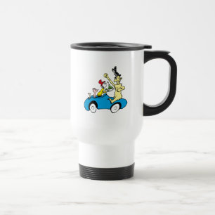 Taza De Viaje Personajes de Huevos Verdes con Jamón de Dr. Seuss