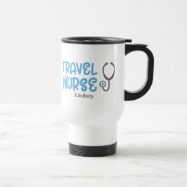 Taza De Viaje Personal de enfermería de viaje