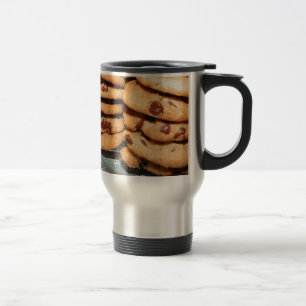 Taza De Viaje Personaliza Galletas Postre Chocolate Chip Dulces
