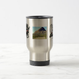 Taza De Viaje Personaliza Paseo en Motocicleta Vintage Ruta 66