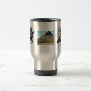 Taza De Viaje Personaliza Paseo en Motocicleta Vintage Ruta 66