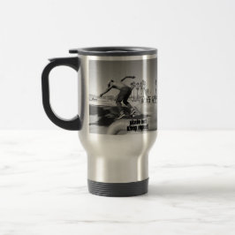 Taza De Viaje Personaliza, Patina Come Duerme Repite