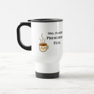 Taza de viaje personalizable minimalista para maes