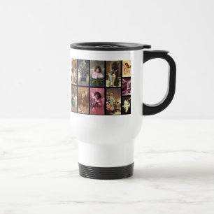 Taza De Viaje Personalizable Mug Blanco de los Ángeles de vacaci