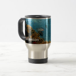 Taza De Viaje Personalización del buceo submarino Scuba Diver
