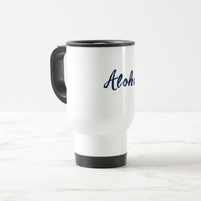 Taza De Viaje Personalización o Personalizar (Anverso izquierdo)
