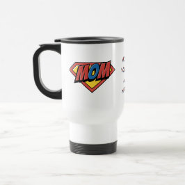 Taza de viaje personalizada de mamá al estilo de l