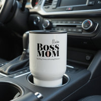 Taza de viaje personalizada para Jefa Mamá – Regal