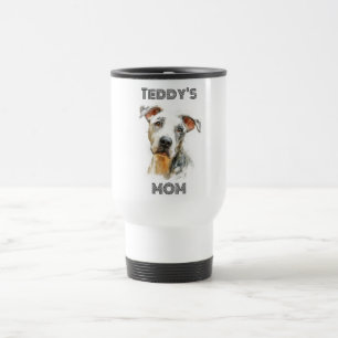 Taza de viaje personalizada para mamá perruna Re
