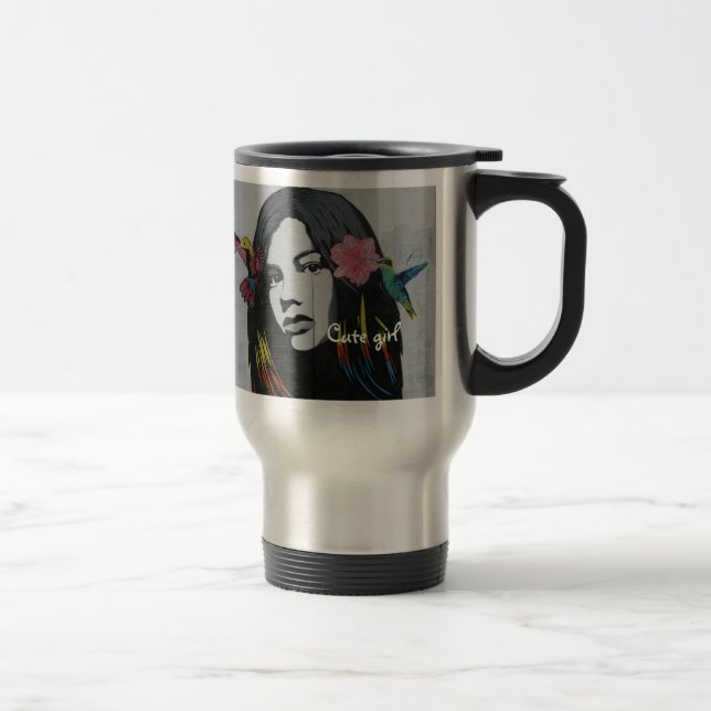 Taza De Viaje Personalizado agregar texto e imagen crear el prop (Derecha)
