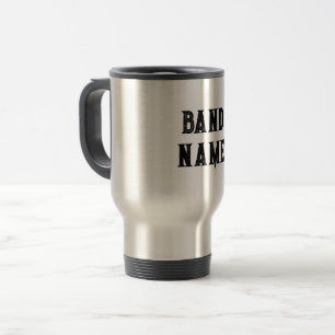 Taza De Viaje Personalizado Band Merch