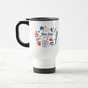 Taza De Viaje Personalizado Béisbol Mamá Orgulloso Juego de Soft