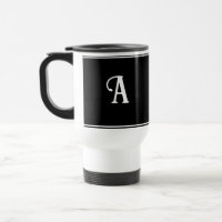 Personalizado blanco y negro simple y elegante ini