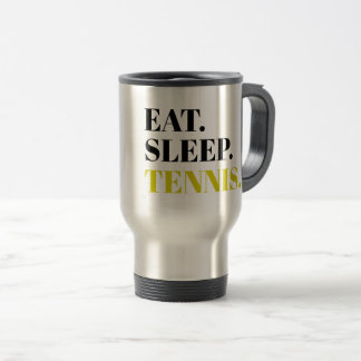 Taza De Viaje Personalizado Comiendo Tenis