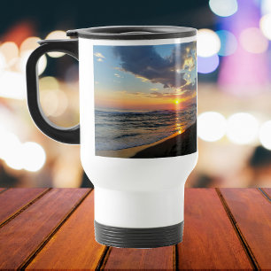 Taza De Viaje Personalizado con 2 Fotos