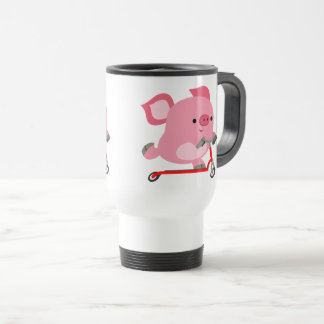 Taza De Viaje Personalizado de ciclismo callejero de barrio