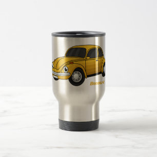 Taza De Viaje Personalizado de coche clásico