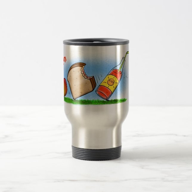 Taza De Viaje Personalizado de hormigas divertidas (Centro)