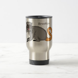 Taza De Viaje Personalizado de ilustracion del emperador cutto T