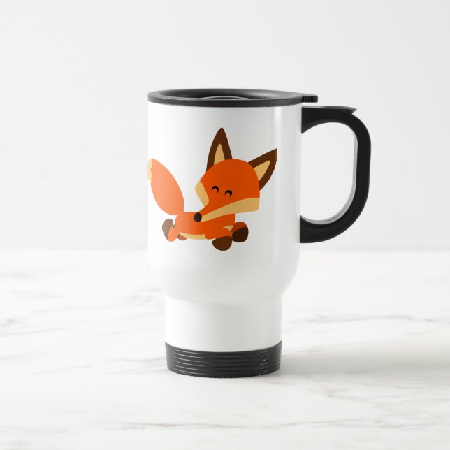 Taza De Viaje Personalizado de la flota de cuajo Fox Commuter Mu (Derecha)