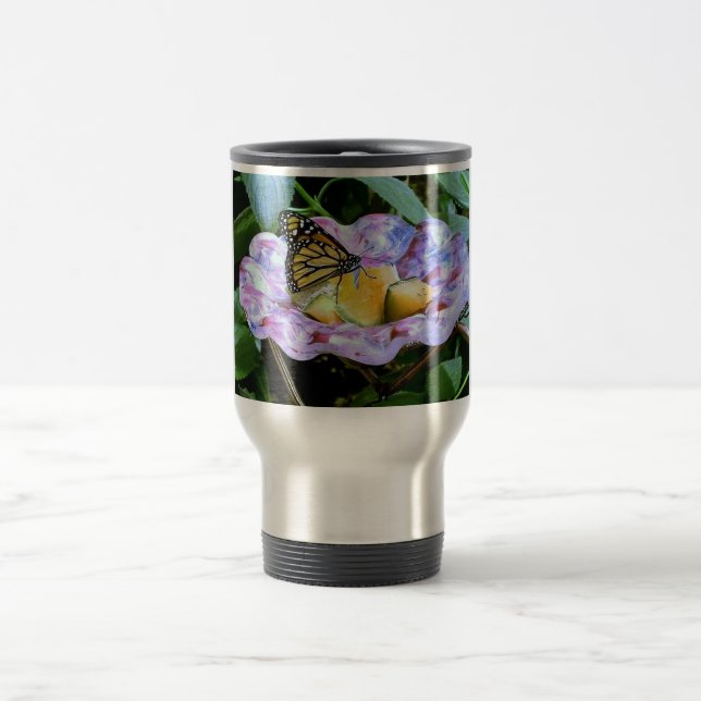 Taza De Viaje Personalizado de mariposa (Centro)