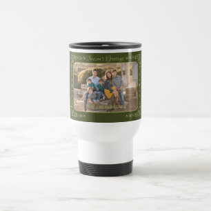 Taza De Viaje Personalizado de saludos de temporada Fotografía y