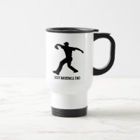 Personalizado de silueta del jugador de béisbol ne