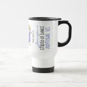 Taza De Viaje Personalizado Escuela de Danza Estudio Orgulloso B