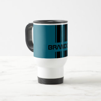 Taza De Viaje Personalizado Guay Verde azulado Blue Black Auto R